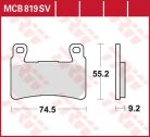 Trw Placute Frana Mcb819Sv Mcb819Sv