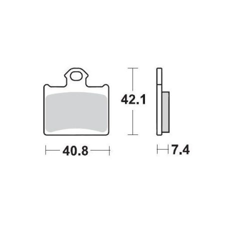 Moto-Master Placute Frana Racing 096711