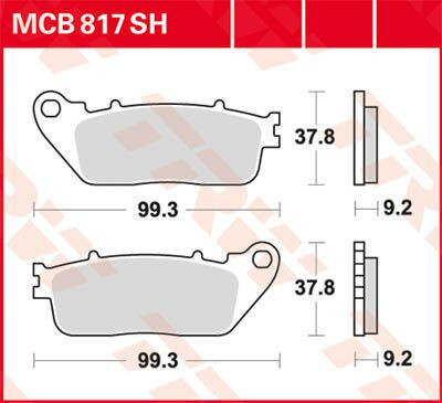 Placute-Frana-Sinter-Spate-Trw-Mcb817Sh-Spate