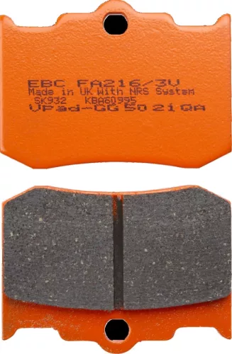 Plăcuțe frână sinterizate EBC FA216/3V