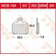 Placute-Frana-Sinter-Spate-Trw-Mcb700Sh-Spate