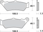 Sbs Placute Frana Sint Rear 674Ls