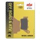 Placute frana SBS Sinter Offroad 675SI
