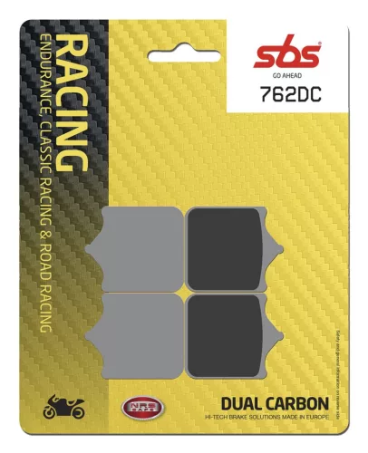 Plăcuțe frână dual carbon racing SBS 762DC