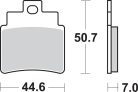 Sbs Placute Frana Sint/Car Off 775Si