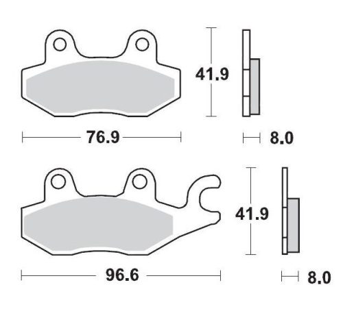 Moto-Master Placute Frana Racing 092611