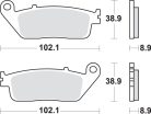 Sbs Placute Frana Sint Scoot 184Ms