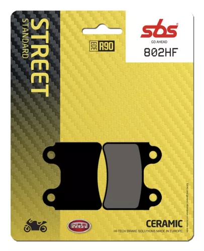Plăcuțe frână ceramice SBS 802HF