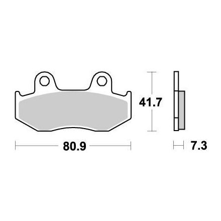 Moto-Master Placute Frana Nitro 090421