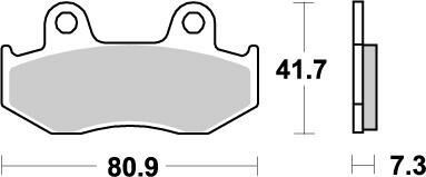 Moto-Master Placute Frana Nitro 090421