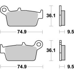 Moto-Master Placute Frana Nitro 091821