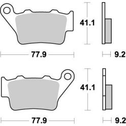 Moto-Master Placute Frana Nitro 093221