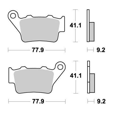 Moto-Master Placute Frana Nitro 093221