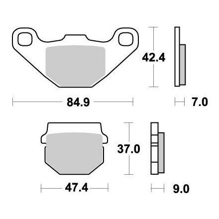 Moto-Master Placute Frana Nitro 090121