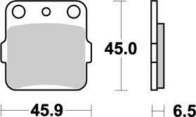 Moto-Master Placute Frana Nitro 091021