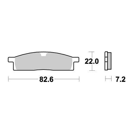 Moto-Master Placute Frana Nitro 091221