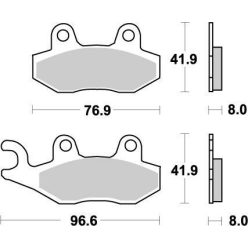 Moto-Master Placute Frana Nitro 091921