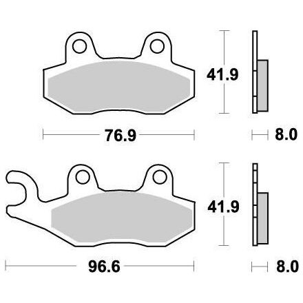 Moto-Master Placute Frana Nitro 091921