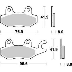 Moto-Master Placute Frana Nitro 092621