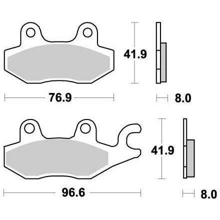 Moto-Master Placute Frana Nitro 092621