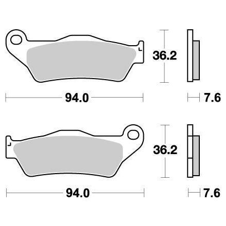 Moto-Master Placute Frana Nitro 093021