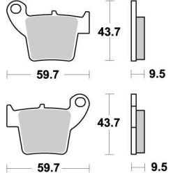 Moto-Master Placute Frana Nitro 094321