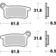 Placute frana MOTO-MASTER Sinter Offroad 094621