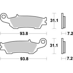 Moto-Master Placute Frana Nitro 094921