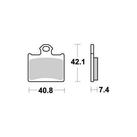 Moto-Master Placute Frana Nitro 096721