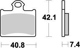 Moto-Master Placute Frana Nitro 096721