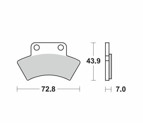 Moto-Master Placute Frana Nitro 097621