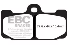 Plăcuțe frână sinterizate EBC EPFA295HH