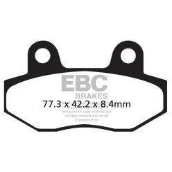 Ebc Placute Frana Sintered Hh Fa086/2Hh