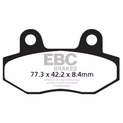 Plăcuțe frână sinterizate EBC FA086/2HH