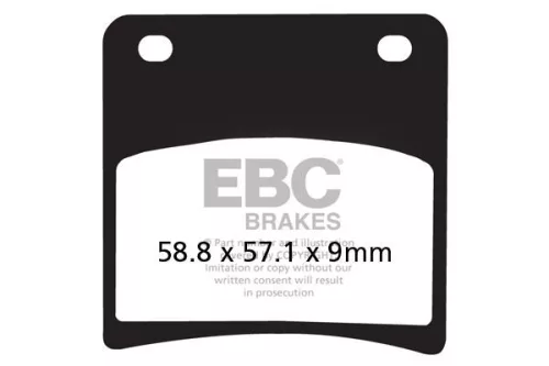 Plăcuțe frână sinterizate EBC FA146V