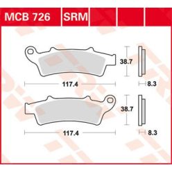 Placute-Frana-Sinter-Scuter-Trw-Mcb726Srm-Fata