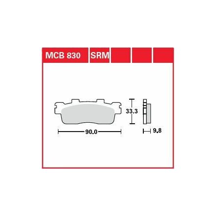 Placute-Frana-Sinter-Scuter-Trw-Mcb830Srm