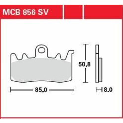 Placute-Frana-Sinter-Fata-Trw-Mcb856Sv-Fata