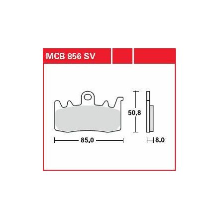 Placute-Frana-Sinter-Fata-Trw-Mcb856Sv-Fata