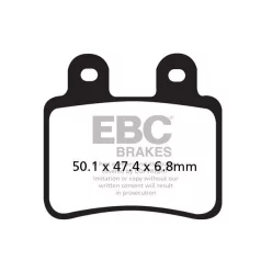 Plăcuțe frână sinterizate EBC SFA350HH
