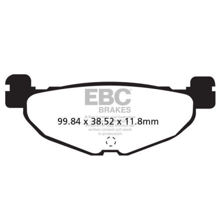 Placute-Frana-Sfa-Hh-Series-Sintered-Metal-Ebc-Sfa408Hh