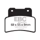 Plăcuțe frână sinterizate EBC SFA432HH