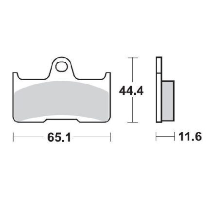 Moto-Master Placute Frana Nitro 098121