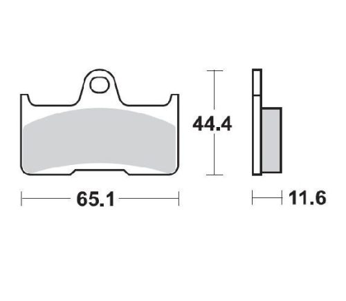 Moto-Master Placute Frana Nitro 098121