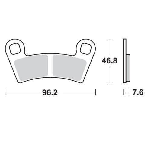 Moto-Master Placute Frana Nitro 098521