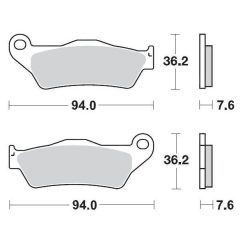 Moto-Master Placute Frana Nitro Sport 093022