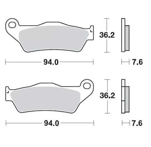 Plăcuțe frână sinterizate MOTO-MASTER 93022