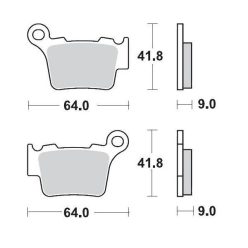 Moto-Master Placute Frana Nitro Sport 094422