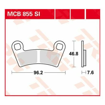 Trw Placute Frana Sinter Offroad Mcb855Si