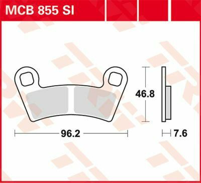 Trw Placute Frana Sinter Offroad Mcb855Si